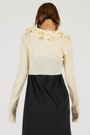 Frill Wave Cardigan