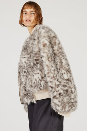 Reversible fur MA-1 - 2025 AUTUMN