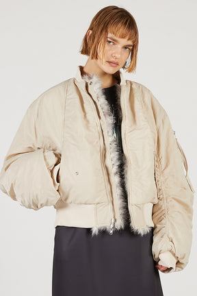 Reversible fur MA-1 - 2025 AUTUMN