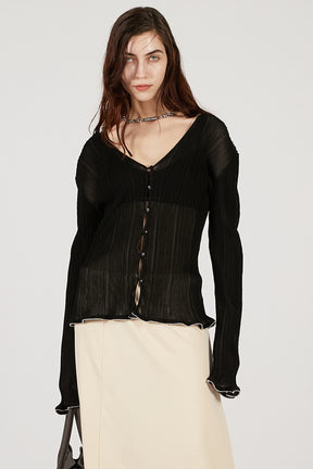 Beaded Hem Top