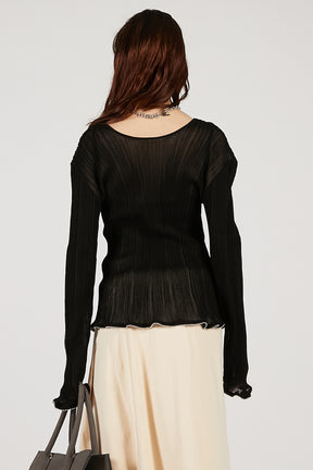 Beaded Hem Top