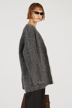 Double-faced Alpaca Knit Cardigan - 2025 AUTUMN