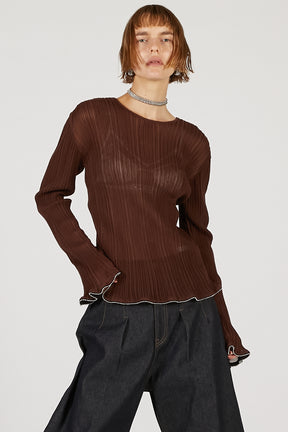 Beaded Hem Top