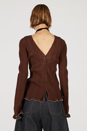 Beaded Hem Top