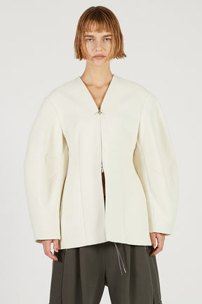 Cocoon Sleeve Zip Top - 2025 AUTUMN