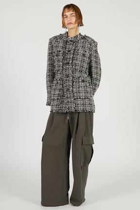 Padded Tweed Jacket