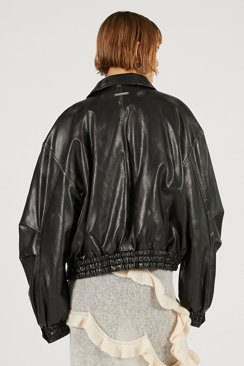 bomber flight jacket フライトジャケット アメカジ 完売品 Flight Leather Bomber Jacket - 2025 AUTUMN