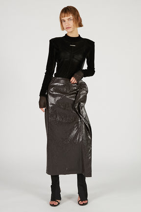 Ruffle Trim Skirt