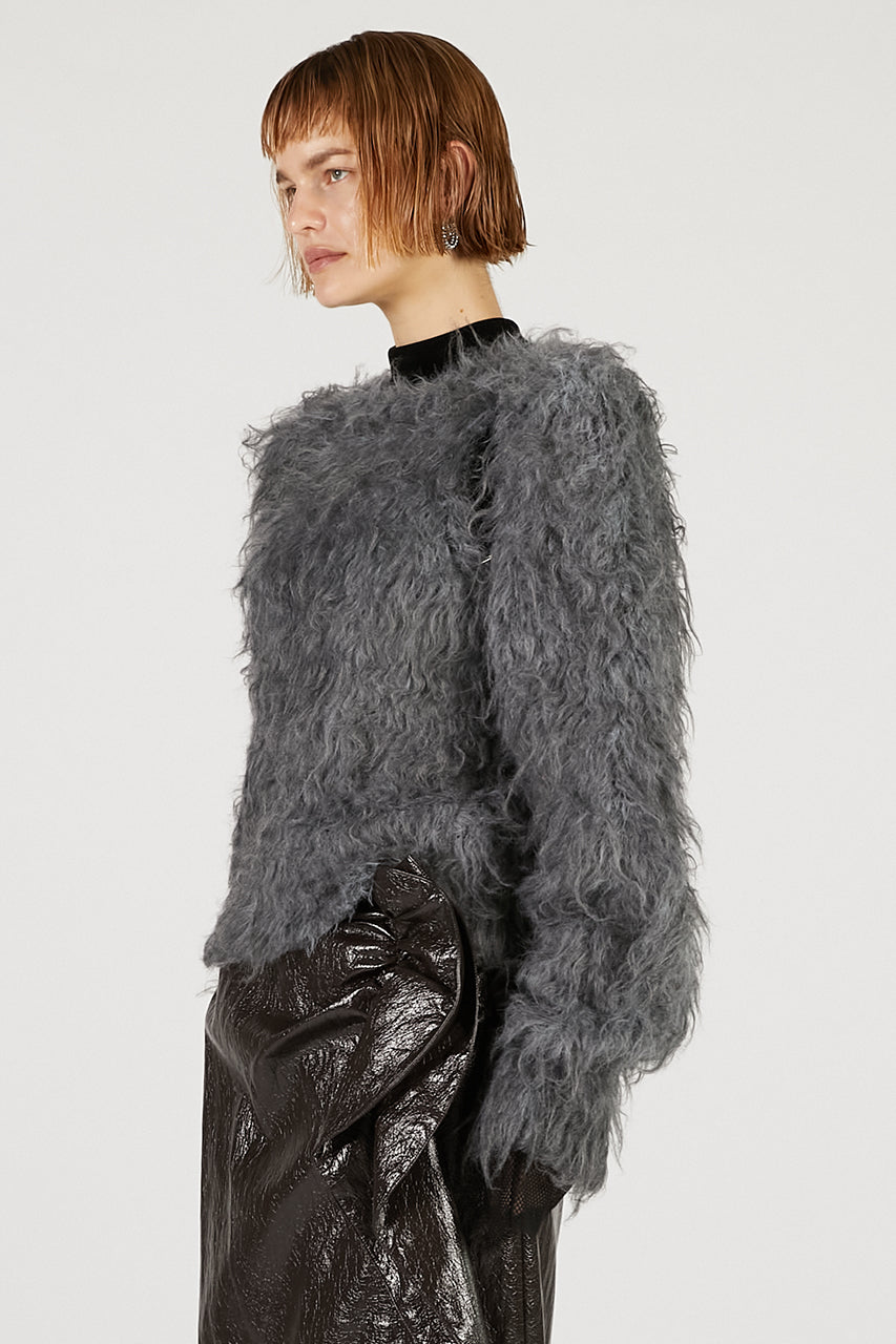Shaggy Knit Pullover - 2025 WINTER