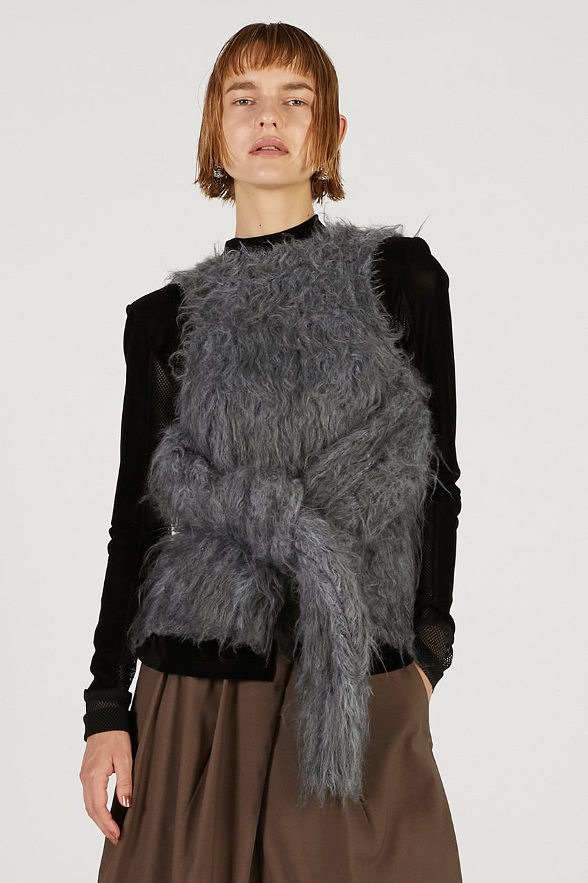 Shaggy Knit Pullover - 2025 WINTER