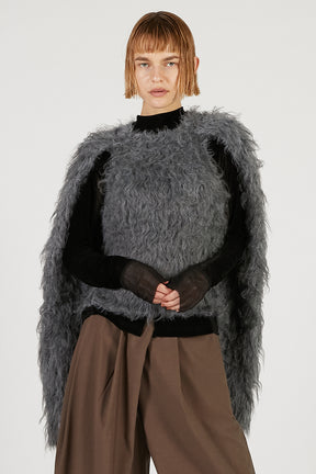 Shaggy Knit Pullover - 2025 WINTER
