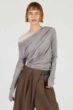 Wool Blend Jersey Top - 2025 AUTUMN