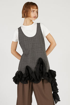 Ruffled Hem Tunic