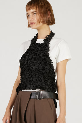 Tape Ribbon Halter Top
