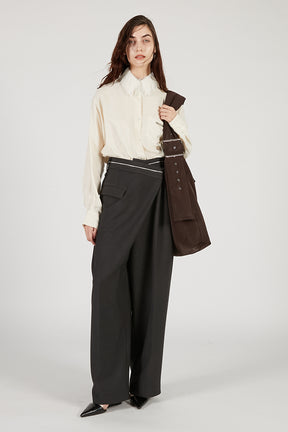 Suede-Like Big Tote - 2025 AUTUMN