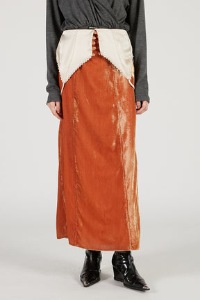 2-Way Velour Camisole Dress