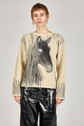 Horse Jacquard Knit - 2025 WINTER