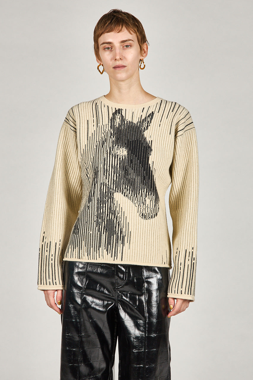 Horse Jacquard Knit - 2025 WINTER