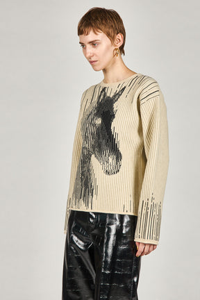 Horse Jacquard Knit - 2025 WINTER