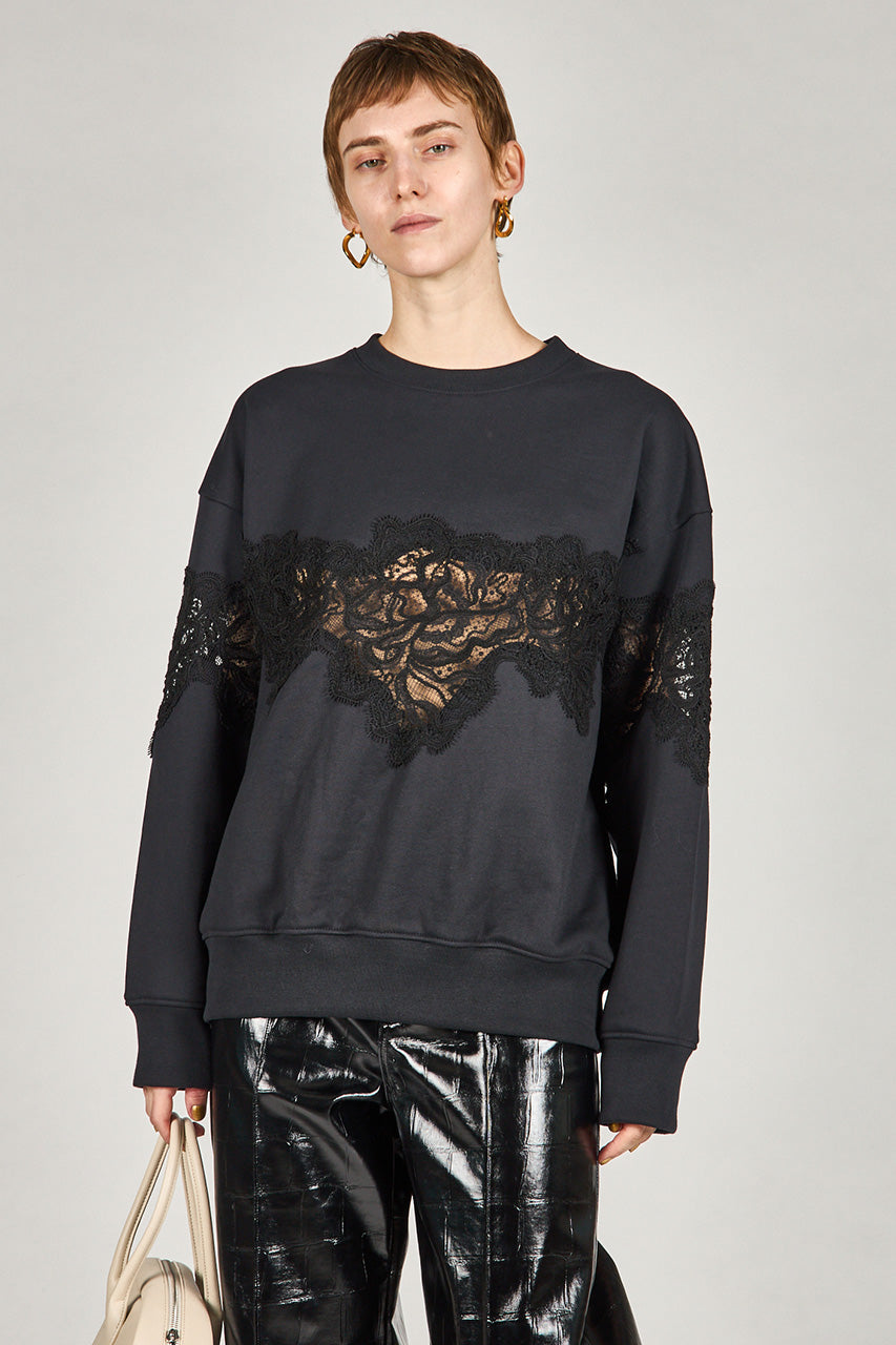 Lace Sweatshirt - 2025 WINTER