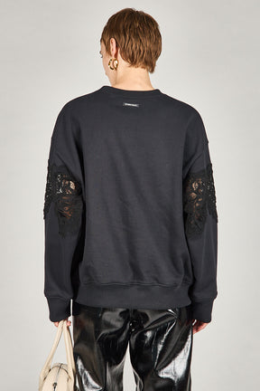 Lace Sweatshirt - 2025 WINTER