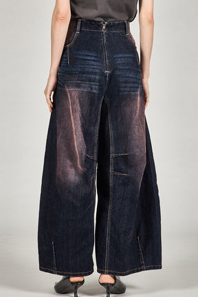 Flocky Denim Pants - 2025 AUTUMN