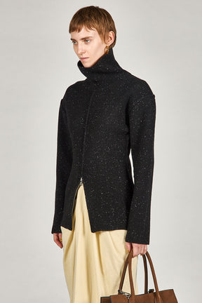 Heavy Turtleneck Knit Tunic - 2025 WINTER