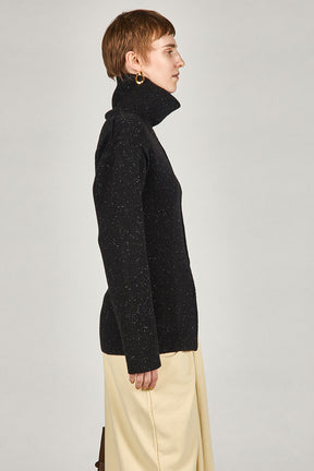 Heavy Turtleneck Knit Tunic - 2025 WINTER