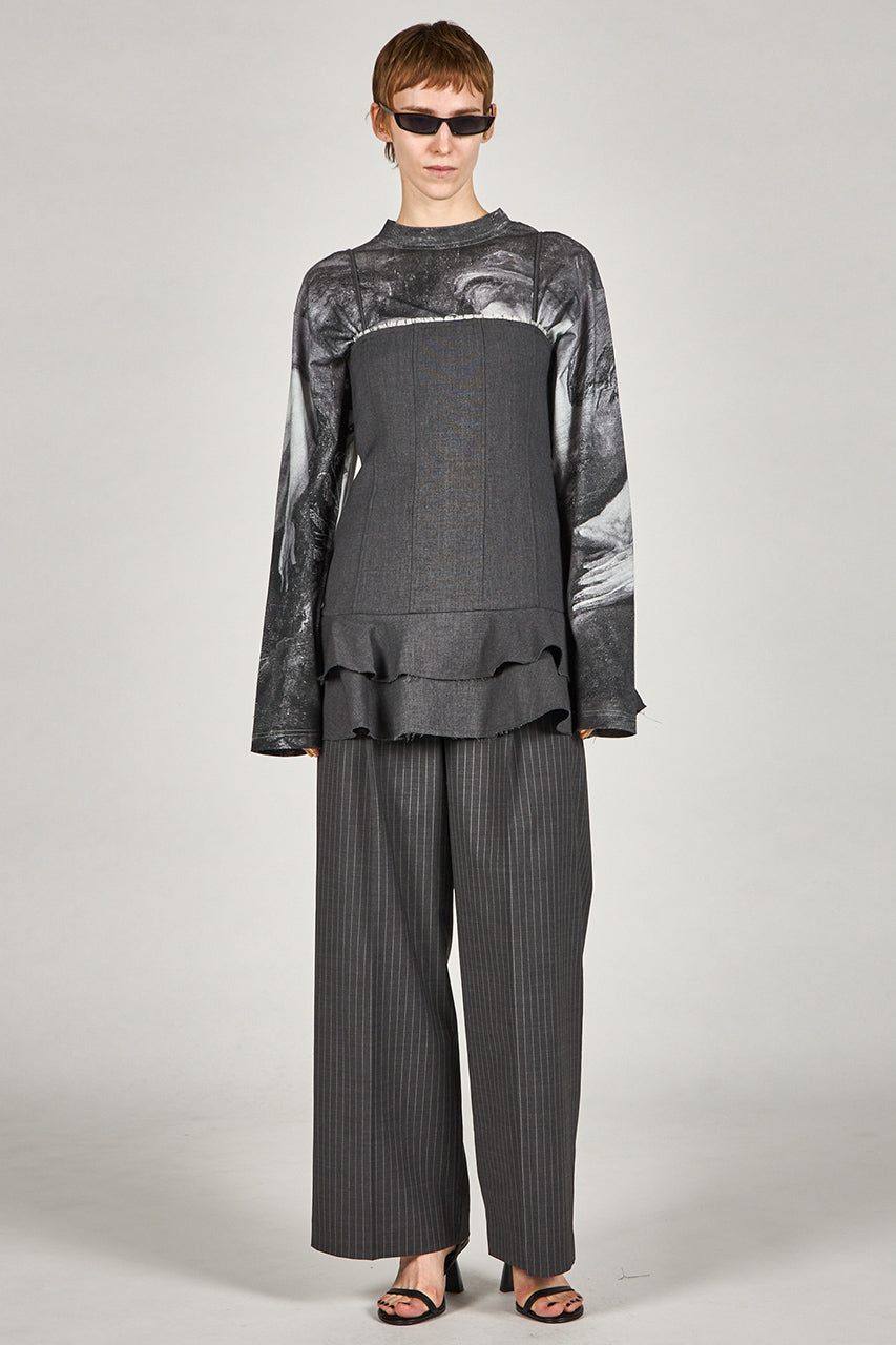 Waste Frill Tunic