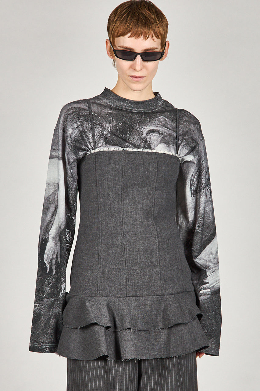 Waste Frill Tunic