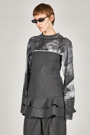 Waste Frill Tunic
