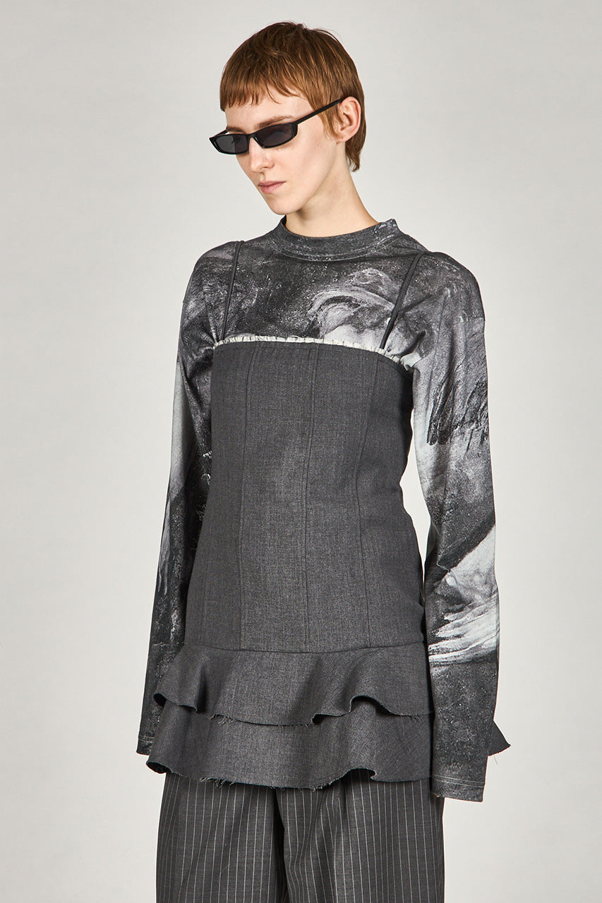 Waste Frill Tunic