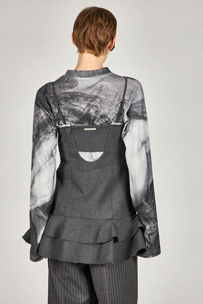 Waste Frill Tunic