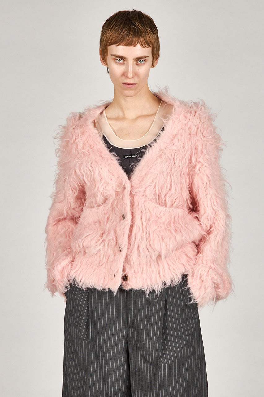 Shaggy Knit Cardigan - 2025 WINTER