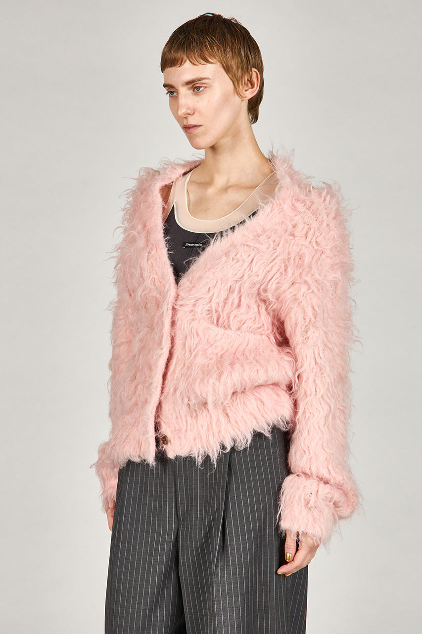 Shaggy Knit Cardigan - 2025 WINTER