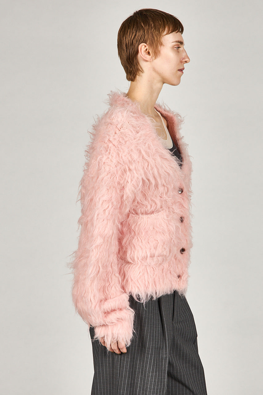 Shaggy Knit Cardigan - 2025 WINTER