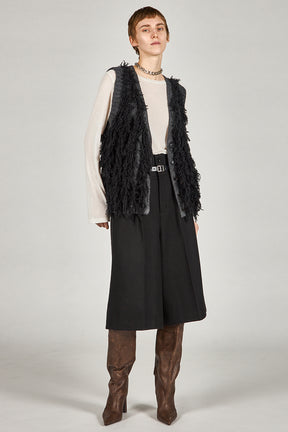 Double Waist Half Pants - 2025 WINTER
