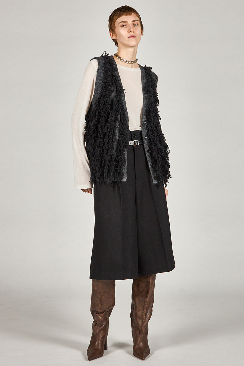 Double Waist Half Pants - 2025 WINTER