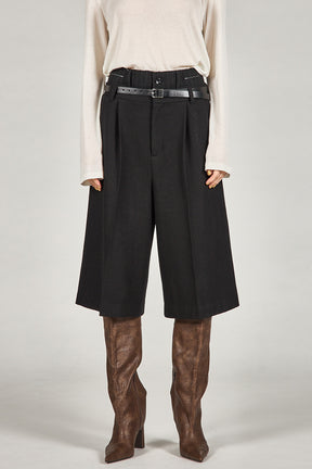 Double Waist Half Pants - 2025 WINTER