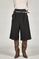 Double Waist Half Pants - 2025 WINTER