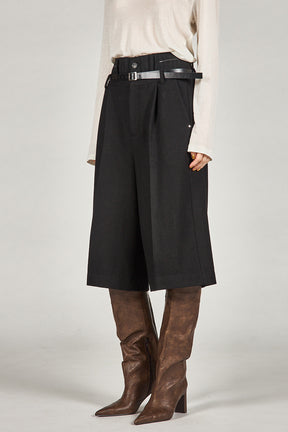 Double Waist Half Pants - 2025 WINTER