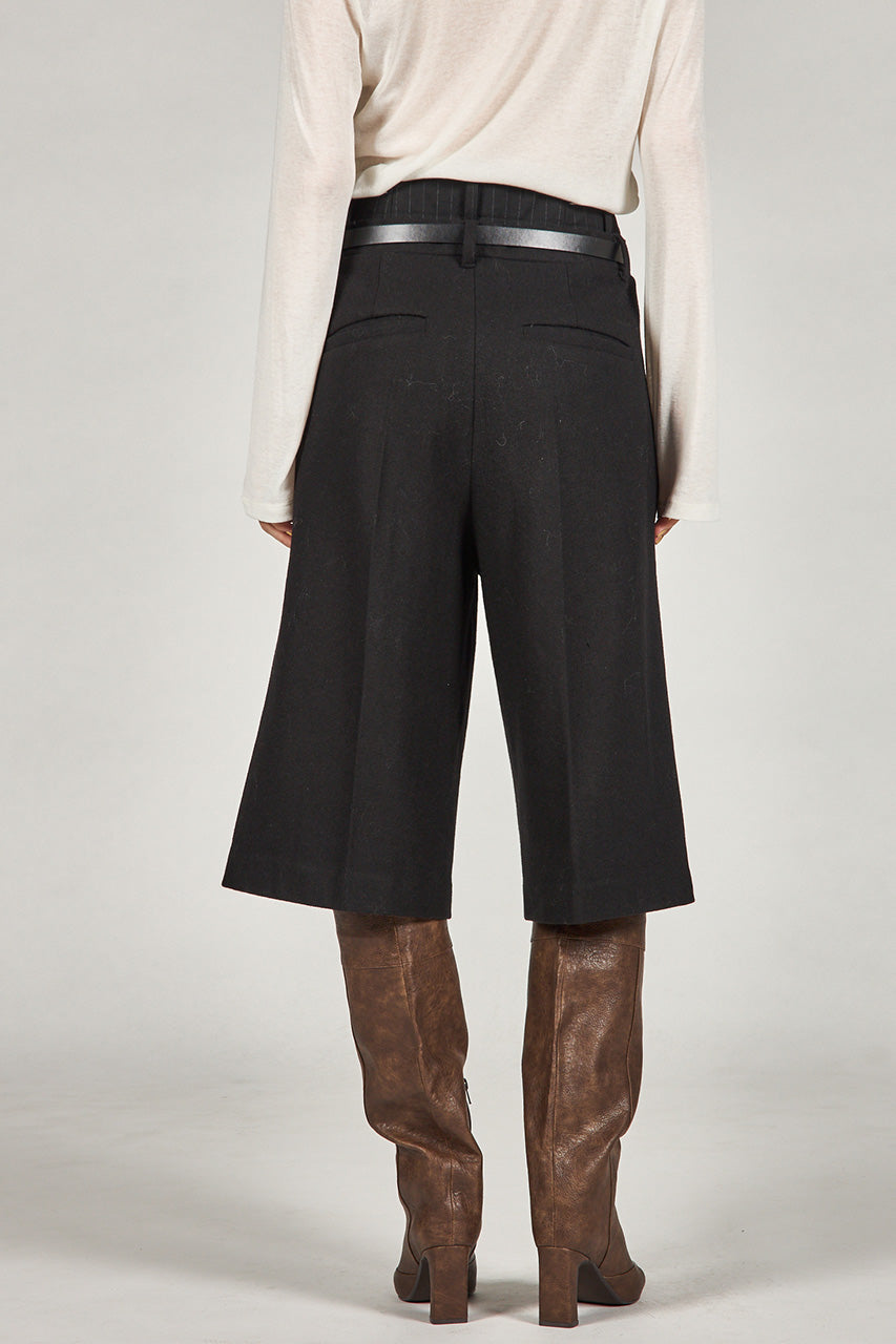 Double Waist Half Pants - 2025 WINTER