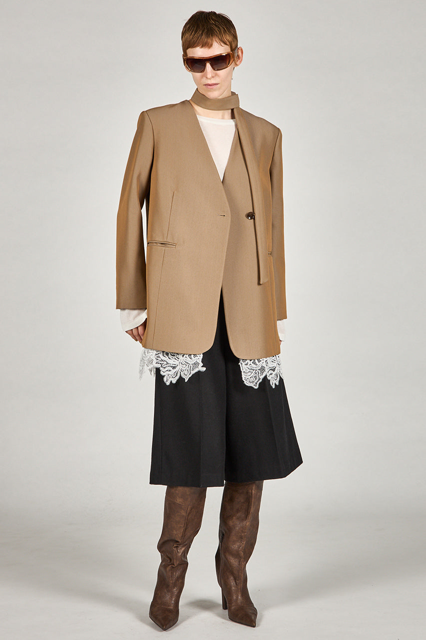 Double Waist Half Pants - 2025 WINTER