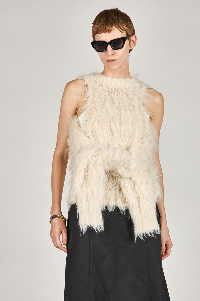 Shaggy Knit Pullover - 2025 WINTER