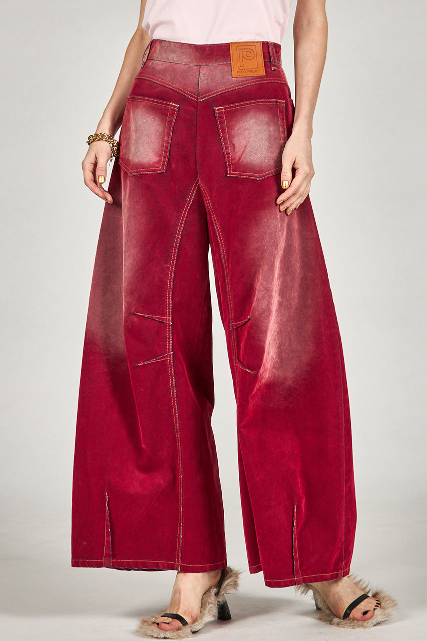 Flocky Denim Pants - 2025 AUTUMN
