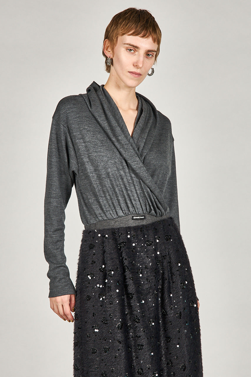 Cache-coeur hooded bodysuit