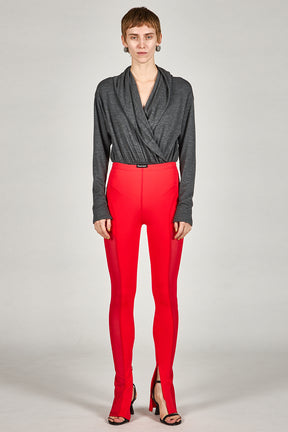 Zip Hem Leggings
