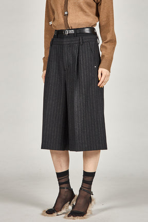 Double Waist Half Pants - 2025 WINTER