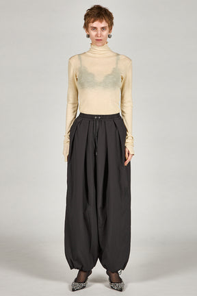 Pure Merino Wool Turtleneck Top