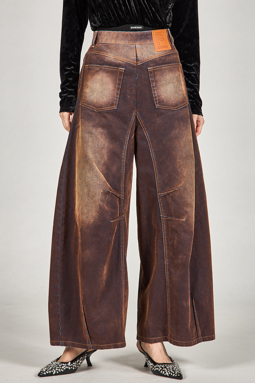 Flocky Denim Pants - 2025 AUTUMN